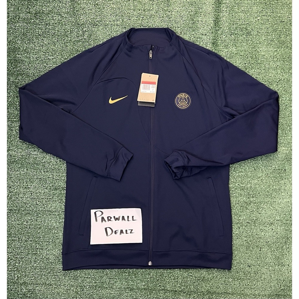 Nike PSG Paris St Germain Pro Anthem Full-Zip Jacket Navy Men's Large DV5052-498